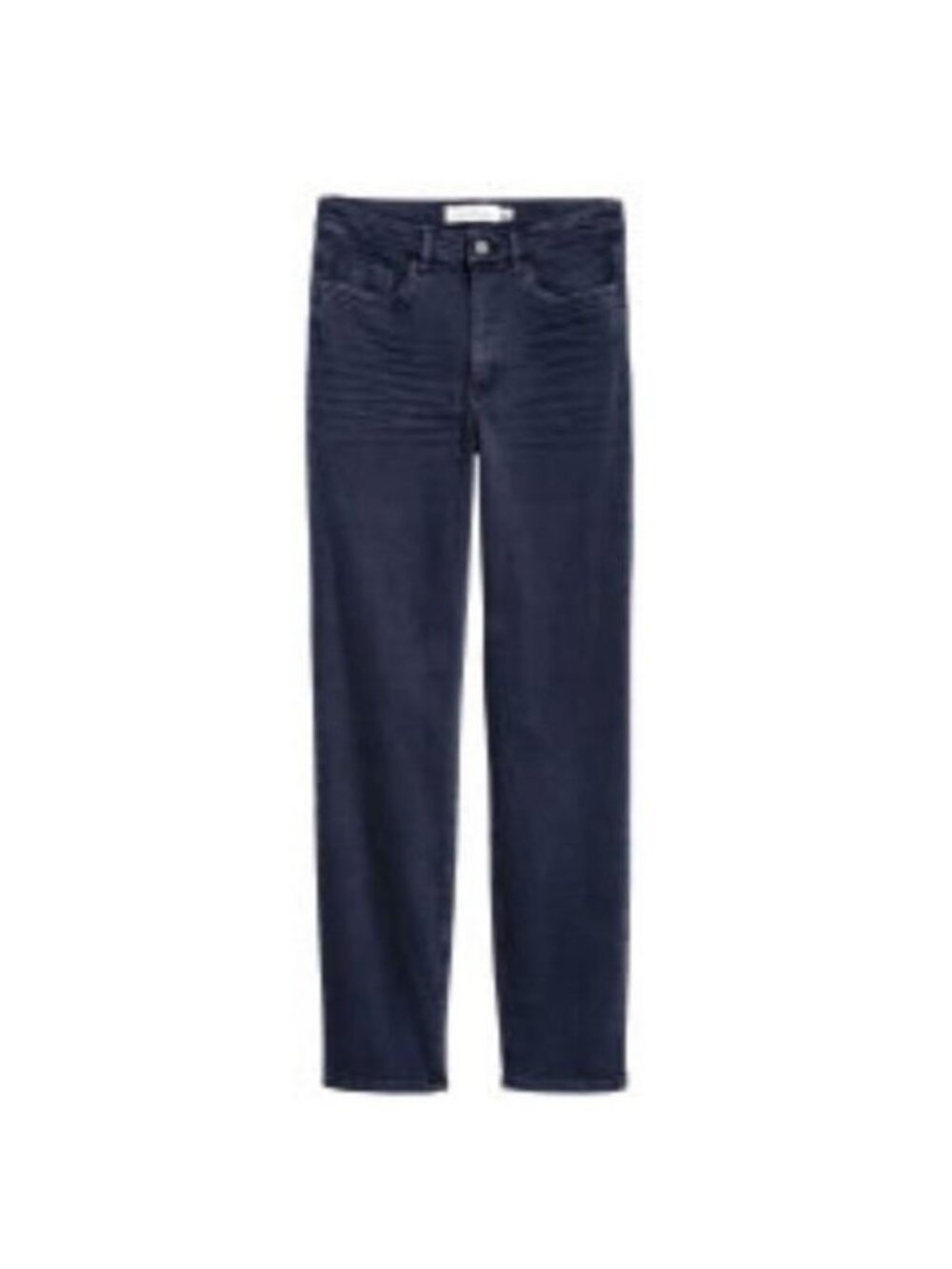 H&M Dark Blue Stretchy High Waisted Denim Pants